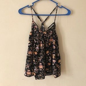Floral Racerback Babydoll Cami